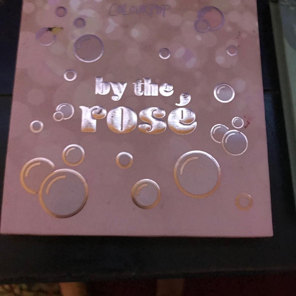 Colourpop never used eyeshadow palettes.